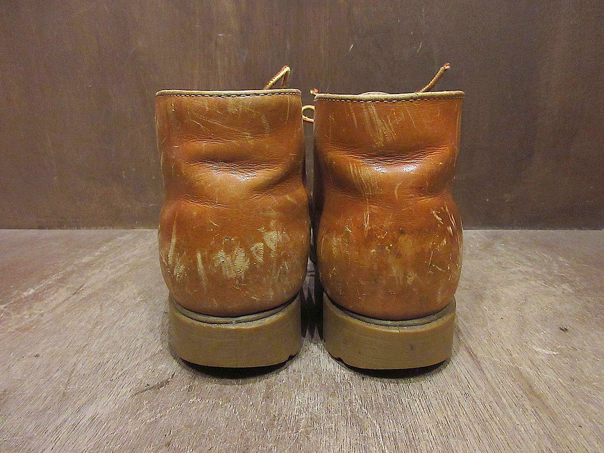 ビンテージ80's90's○Timberlandレザーブーツ茶○240718j6-m-bt-2