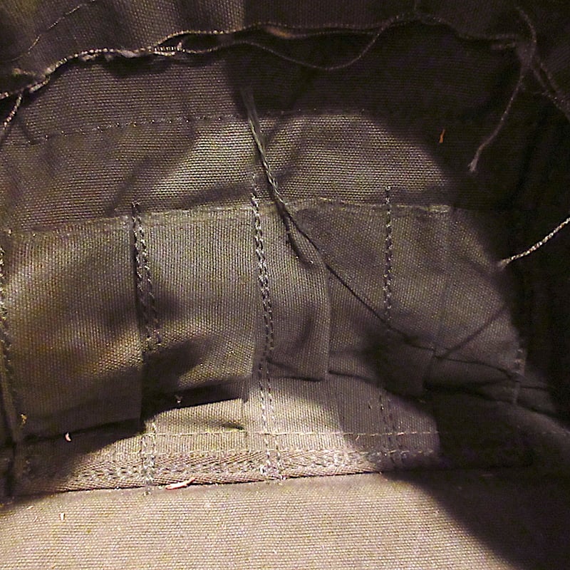 ビンテージ○ミリタリーキャンバスツールバッグ○240516c6-bag