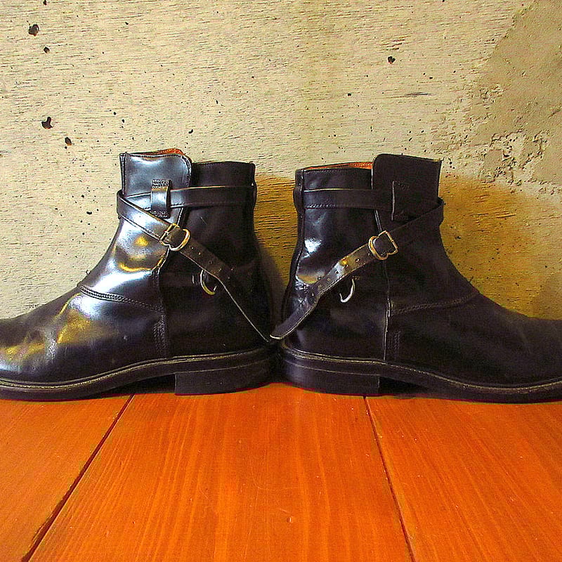 ビンテージ70's○ジョッパーブーツ黒size 10B○240528k7-m-bt