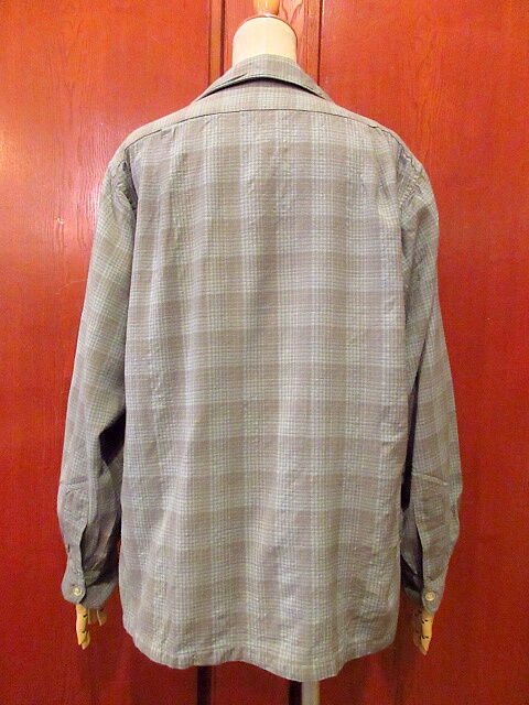 SIR PENDLETON チェック　ウール　シャツ ビンテージ60's○Sir PENDLETON チェックウールシャツ Size M○20110