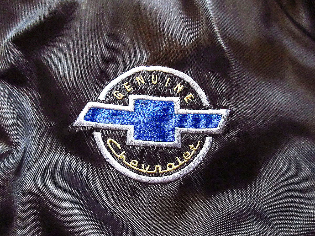 ビンテージ80's90's ○LEGENDS GENUINE Chevnoletナイロンスタジ