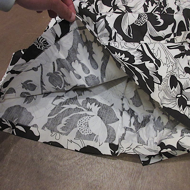 70s US vintage quilting ジャンプスーツ　つなぎ　花柄 ビンテージ60's70's○DEADSTOCKレディース花柄ジャンプスーツ