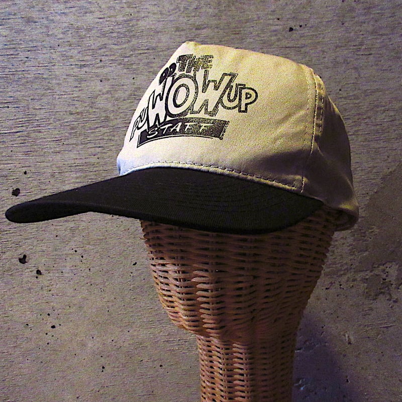 ビンテージ90's○DEADSTOCK DO THE PUWOWUP STAFFスナップバック