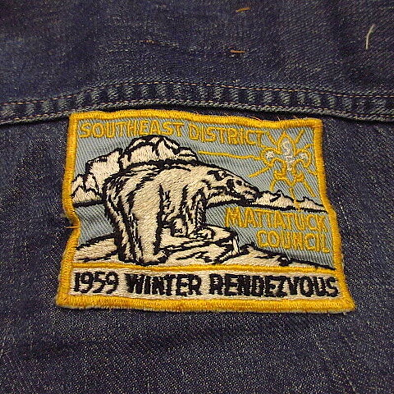ビンテージ60's○Wrangler BLUE BELL縦ベルキッズデニム
