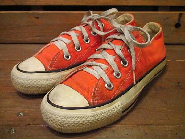 90sビンテージ★40(L)/ユナイテッドアローズ×ソブリン/ボルドーレッド Converse,90s,MADE IN USA,ALL STAR,OX,MAROON,CANVAS,US7.5