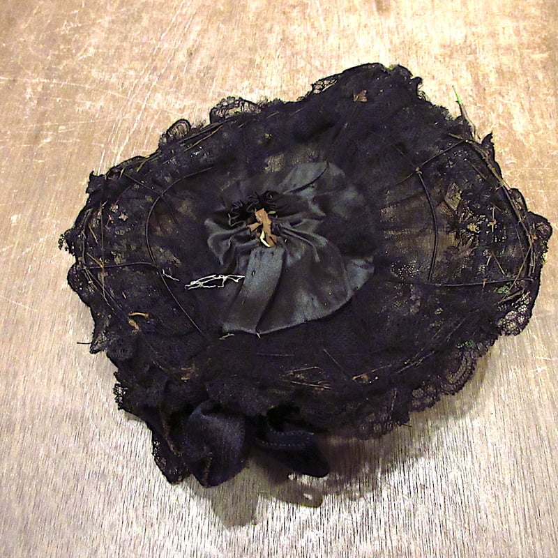 ビンテージ~20's○フラワーヘッドドレス○240417y1-w-hdレディース帽子