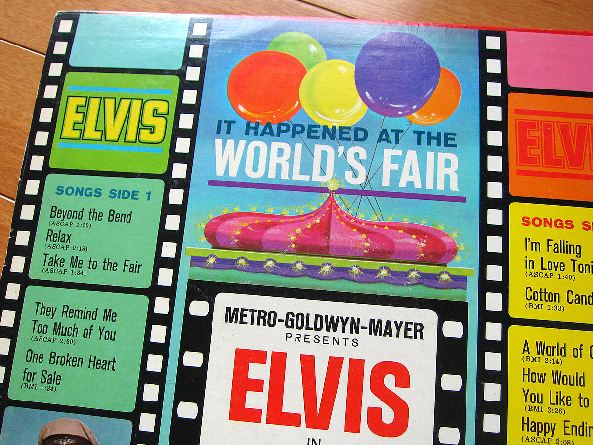 ELVIS PRESLEY○IT HAPPENED AT THE WORLD'S FAIR R
