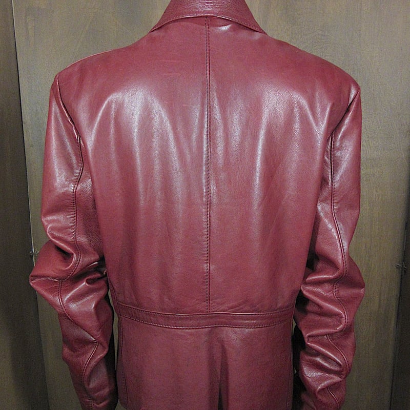 70s GLASSWATER グラスウォーター レザージャケット Vincent Gallo！ 希少ブラック！ 70s Vintage 