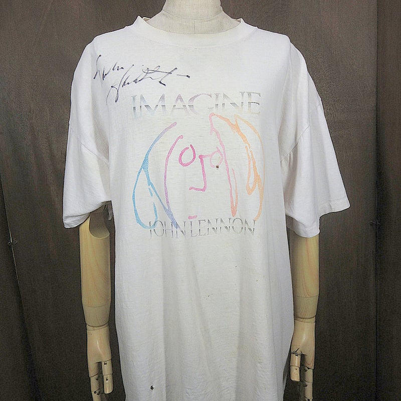 ジョンレノン John Lennon 80’s vintage tee ジョン・レノン 希少‼️90s ヴィンテージTシャツ - メルカリ