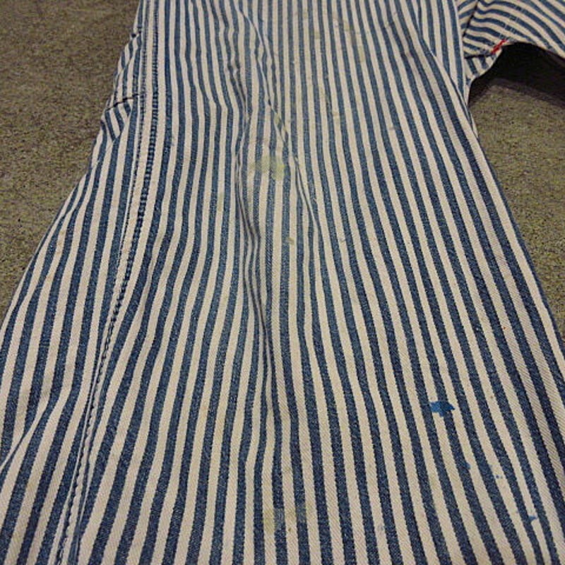 60-70s BIG MACヒッコリーオーバーオール　ビンテージ VINTAGE 60'S BIG MAC HICKORY OVERALL Made in USA