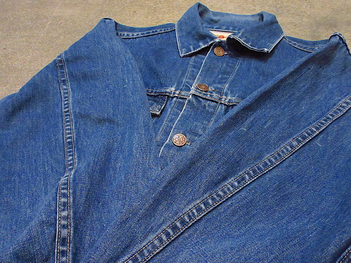 Western Shag ダークデニム ブレザービンテージ Western Shag ダークデニム ブレザービンテージ