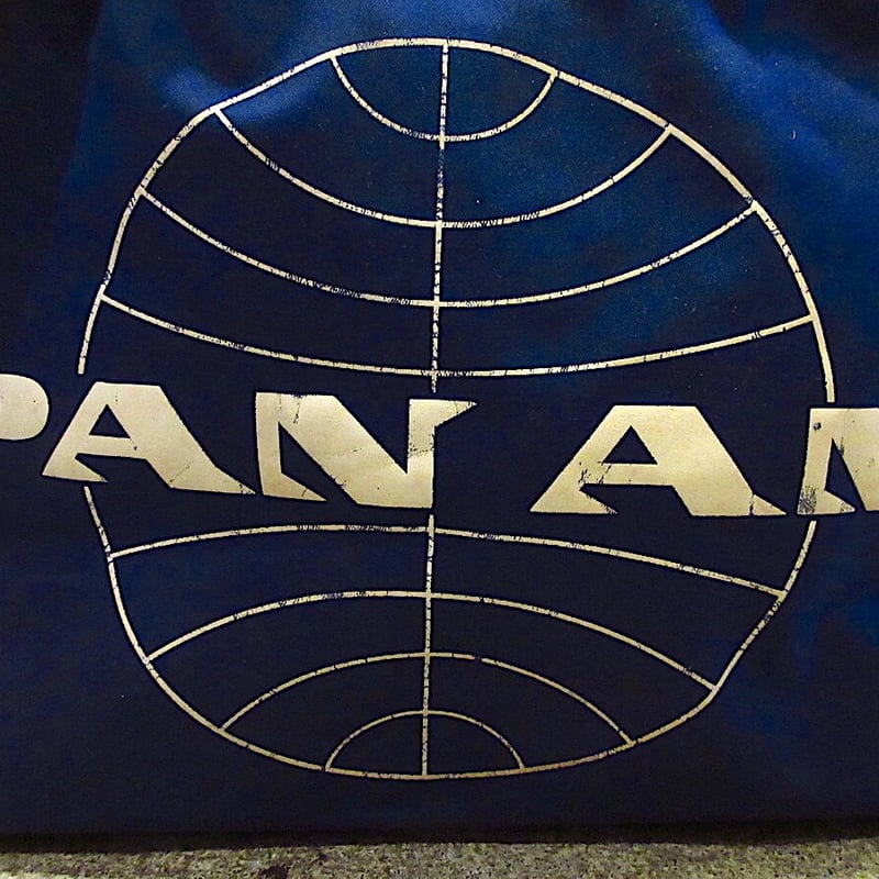 ビンテージ70's○PANAMボストンバッグ紺○230330c1-bag-bstn 1970s