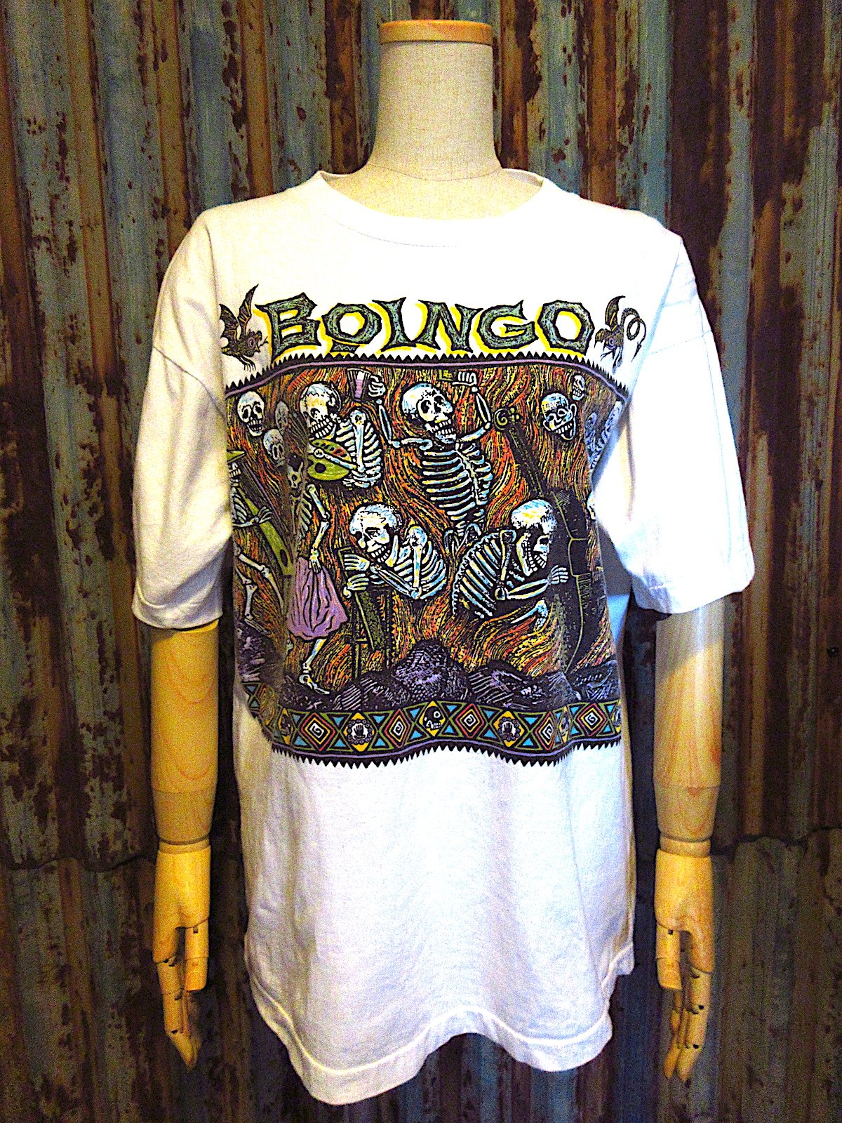 90s OINGO BOINGO ボロ バンド Tシャツ tee アート 古着 90s OINGO BOINGO ボロ バンド Tシャツ tee アート 古着