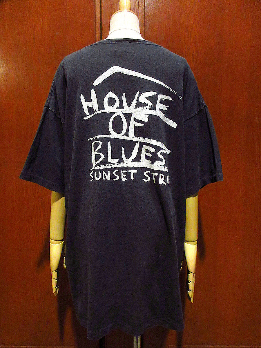 ビンテージ90's○HOUSE OF BLUESコットン両面プリントTシャツsize XL○2