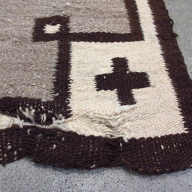 ビンテージ~40's○ナバホラグ約129cm×約81cm○240717i8-rug ビンテージ~40's○ナバホラグ約129cm×約81cm○240717i8-rug