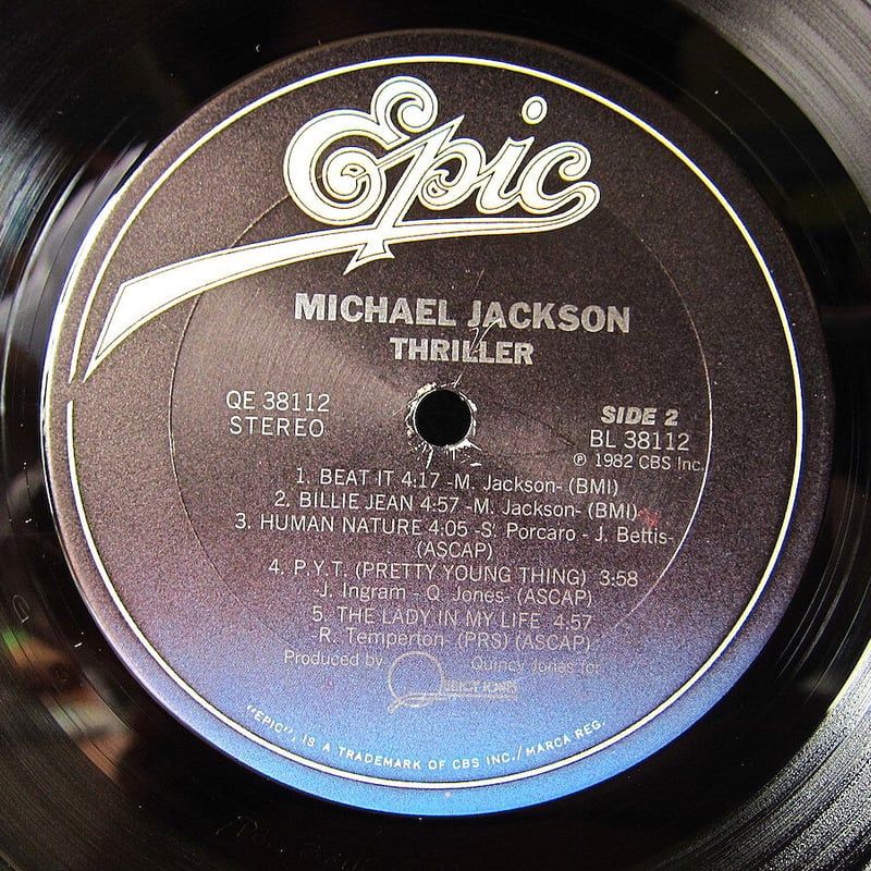 Michael Jackson○Thriller Epic QE 38112○210809t2...