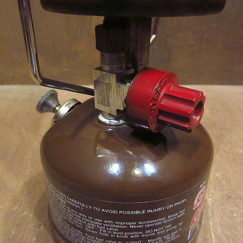 ビンテージ80's○Coleman PEAK1 222ランタンケース付き点火確認済み