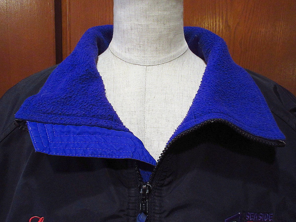 ビンテージ90's○SIERRA SPORT車刺繍裏フリースナイロン ビンテージ90's○SIERRA SPORT車刺繍裏フリースナイロン