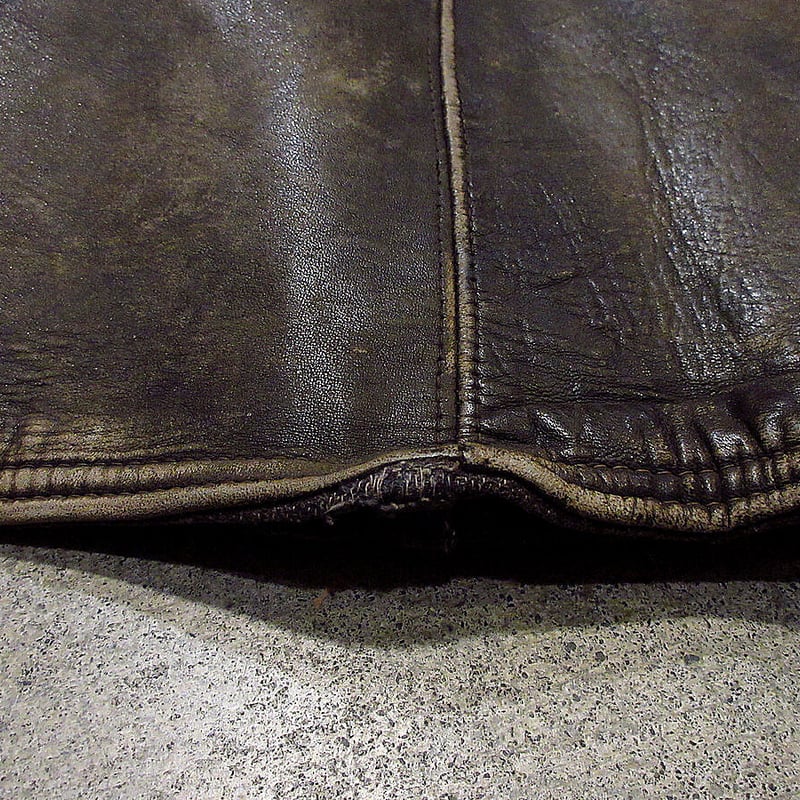 ビンテージ30's40's○ホースハイドカーコート○230118j2-m-jk-lt ビンテージ30's40's○ホースハイドカーコート○230118j2-m-jk-lt