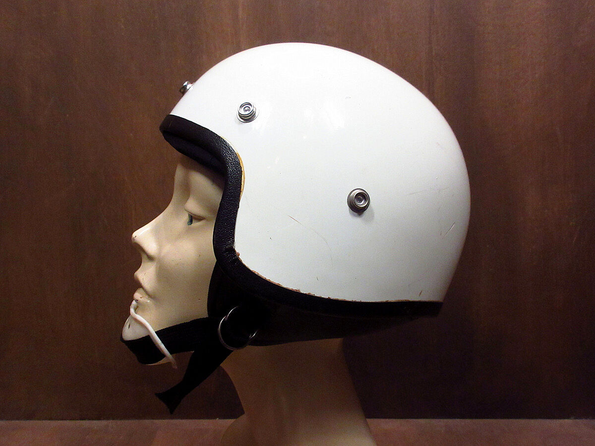 ビンテージ60's NESCO COMET DELUXE ハーフヘルメット白 XL 