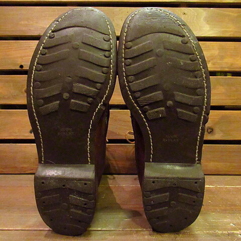 ビンテージ60's70's○W.C.Russell Moccasin Co.青タグ レザーワー