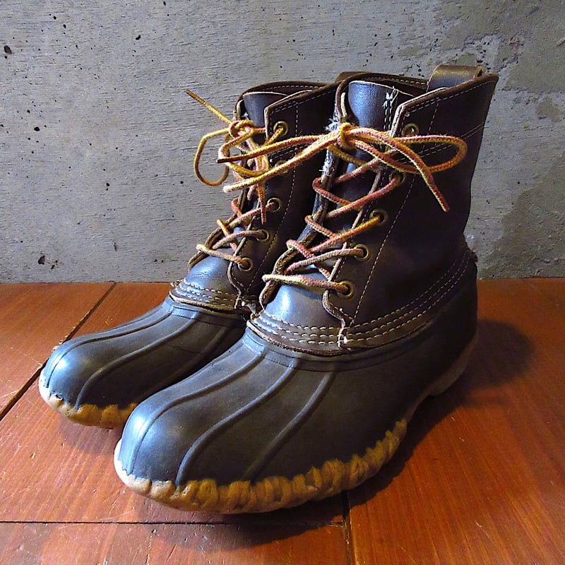 ビンテージ80's○L.L.Beanビーンブーツ茶○250705j4-m-bt-26cmアウト