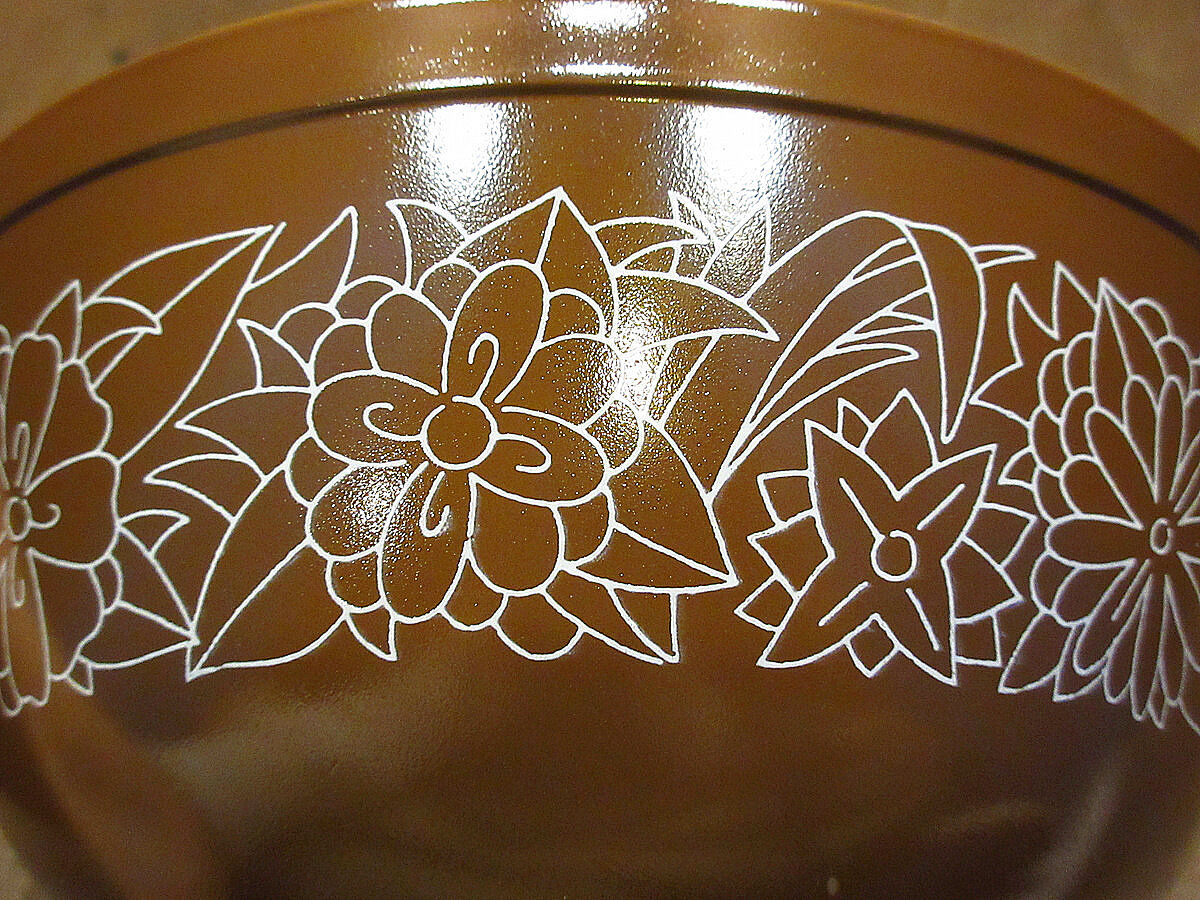 PYREX○ウッドランドミキシングボウルL○211122i5-pyr オールド