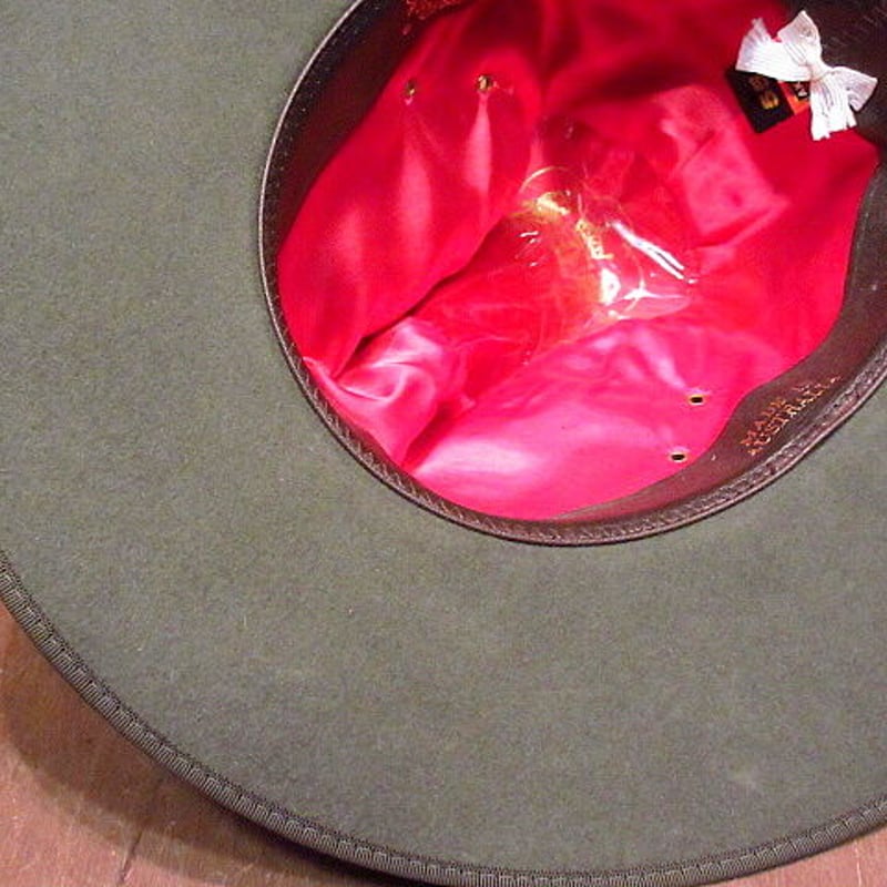 ビンテージ○AKUBRA Coober Pedy フェルトハット Size 55○200916