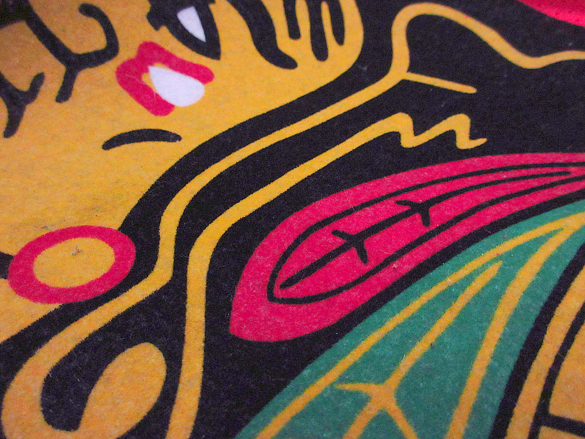 ビンテージ80's90's○CCM Chicago Blackhawksホッケーシャツ赤siz