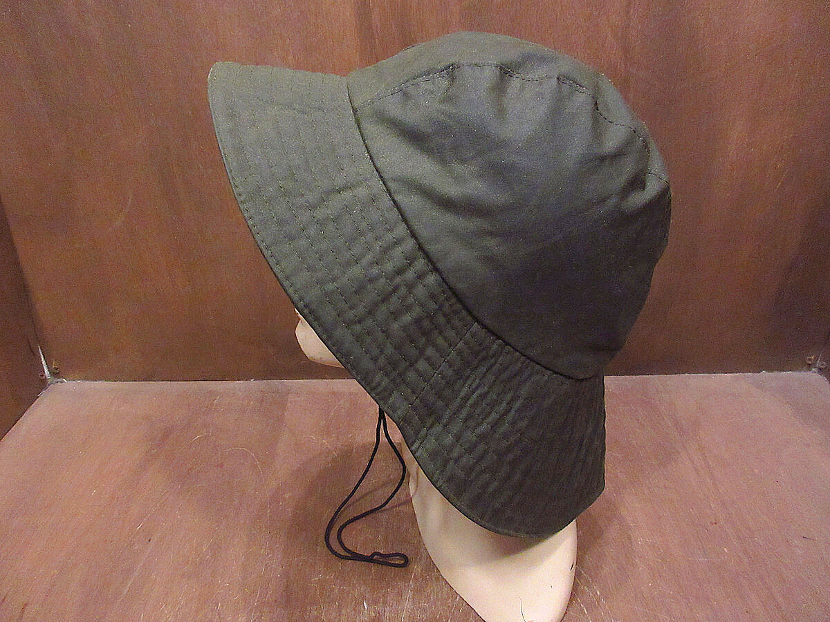 ビンテージ80's90's○Barbour D565オイルドコットンハットsize ビンテージ80's90's○Barbour D565オイルドコットンハットsize