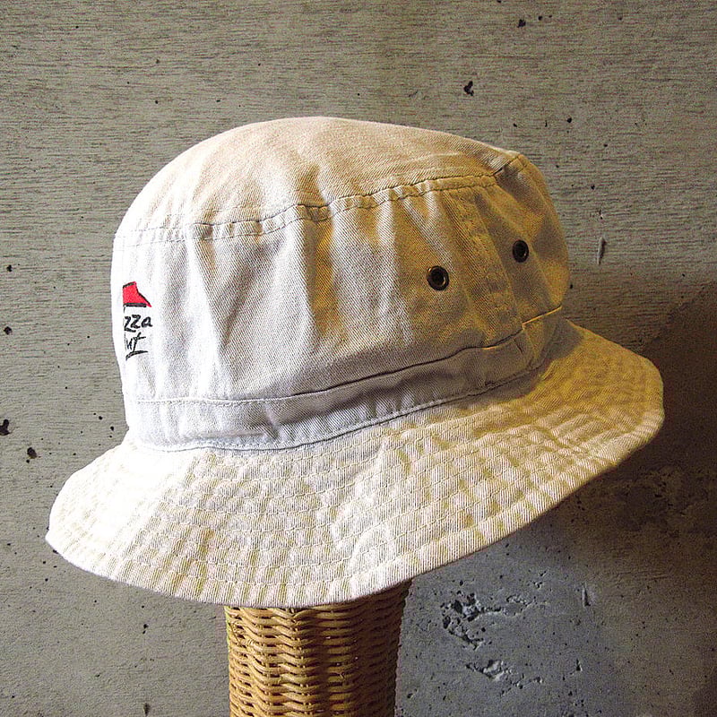 ビンテージ90's00's○LA Dodgers x Pizza Hutバケットハット○241