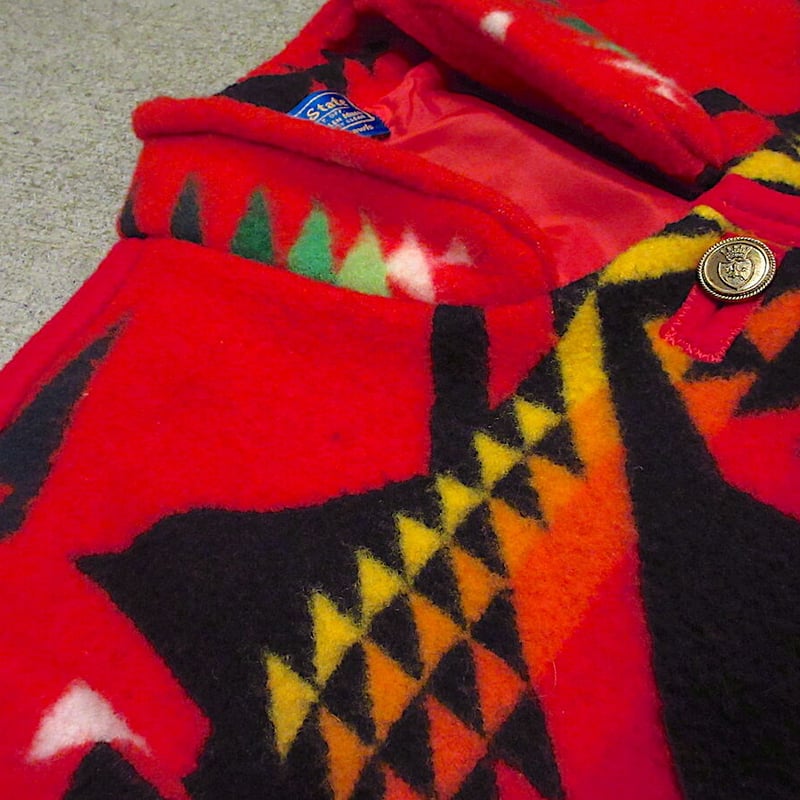 PENDLETON Beaver Stateネイティブ柄ブランケットジャケット○211015r