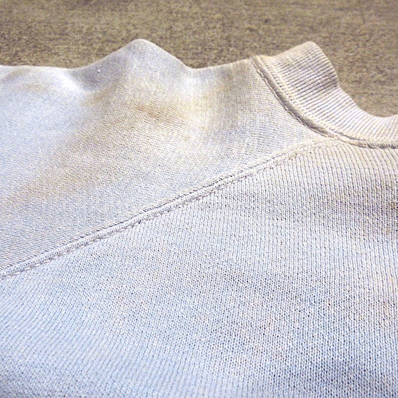 ビンテージ60's○PENNEY'Sラグランスウェット水色size L○251202m5-m-