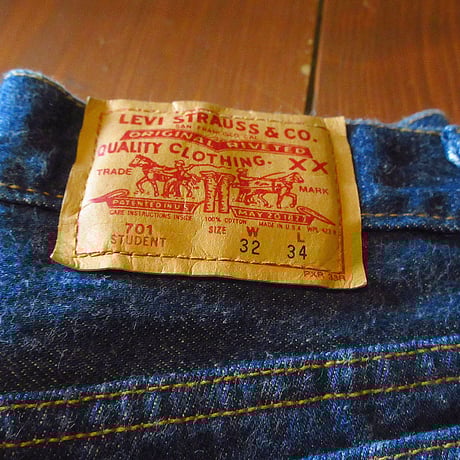 ビンテージ90’s●Levi’s 701実寸W75cm●250122j2-w-pnt-jns-W30古着1990sリーバイステーパード