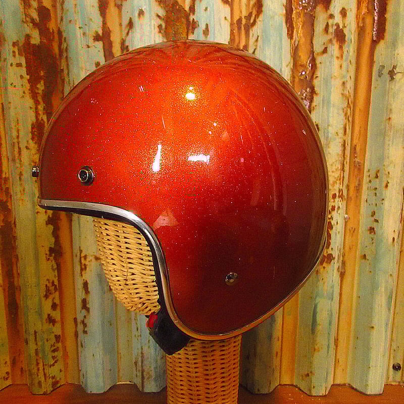 BELL CUSTOM 500ジェットヘルメット赤size S○230503k6-hlmt ベ