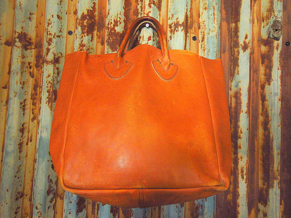 ビンテージ60's○L.L.BEANレザートートバッグ茶○230924j8-bag ビンテージ60's○L.L.BEANレザートートバッグ茶○230924j8-bag