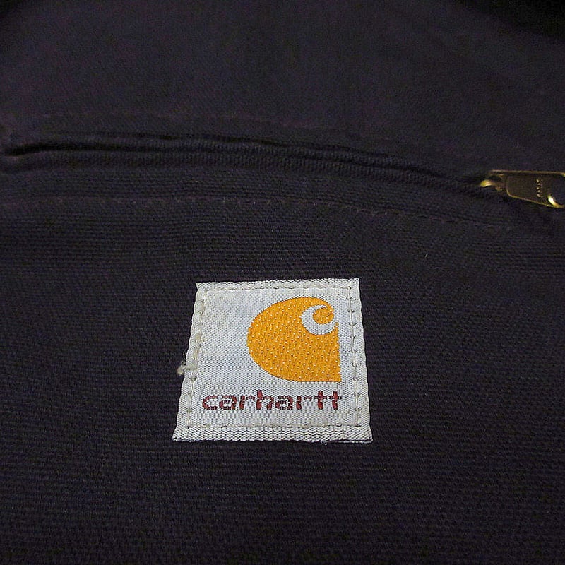 Carhartt裏地ブランケットデトロイトジャケット黒size 38 Carhartt裏地ブランケットデトロイトジャケット黒size 38