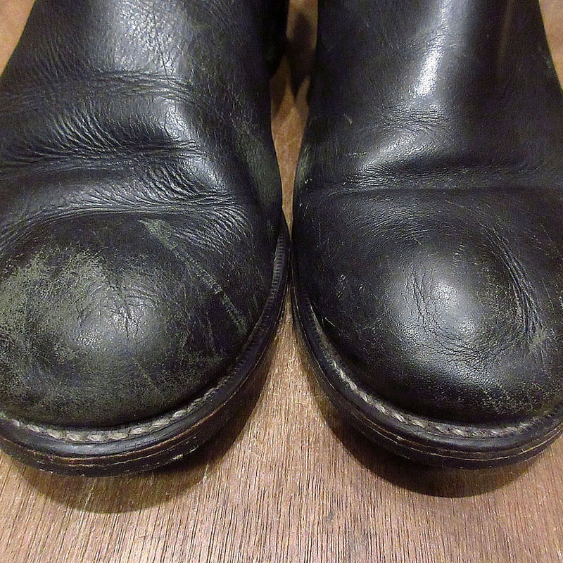 ビンテージ70's○Georgiaエンジニアブーツ黒○221225j1-m-bt-285cm古