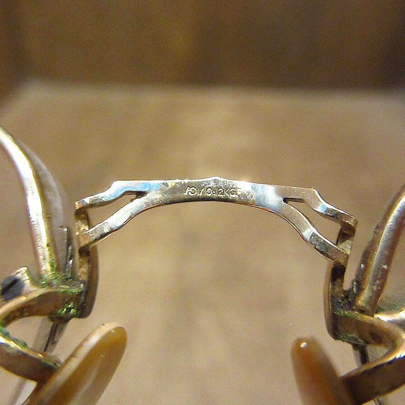 ビンテージ40's○American Optical 1/10 12KGF NUMONT FU