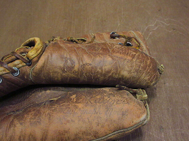 ビンテージ40's○WILSONベースボールグローブ○210218n4-otclct