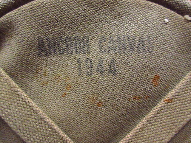 ビンテージ40's○USミリタリーコットンキャンバスバケツ○201028n7-bag