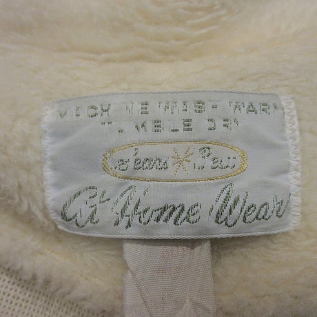 ビンテージ60’s70's●レディースフリースガウン●250228j1-w-gwn古着1960s1970sローブ