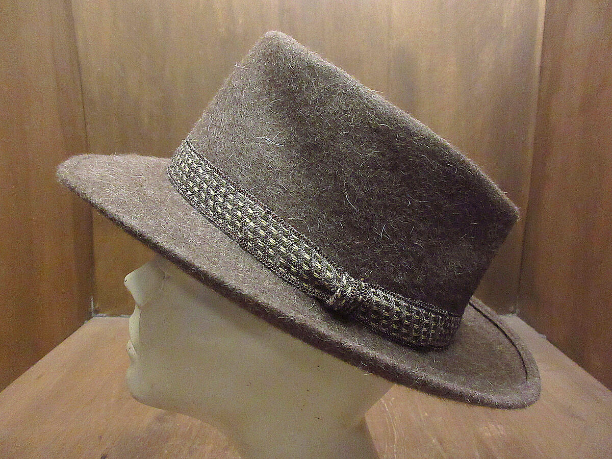KNOX フェドラハット LL ノックス ヴィンテージ フェドラ ハット【1950's-】【KNOX