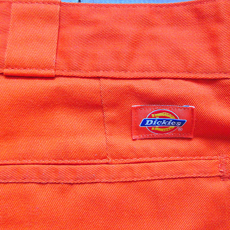 ビンテージ90's00's○Dickies 874ワークパンツオレンジ実寸W96cm○2504