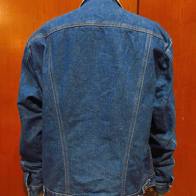 Wrangler 74260PW裏地ブランケット4つポケットデニムジャケットsize 42