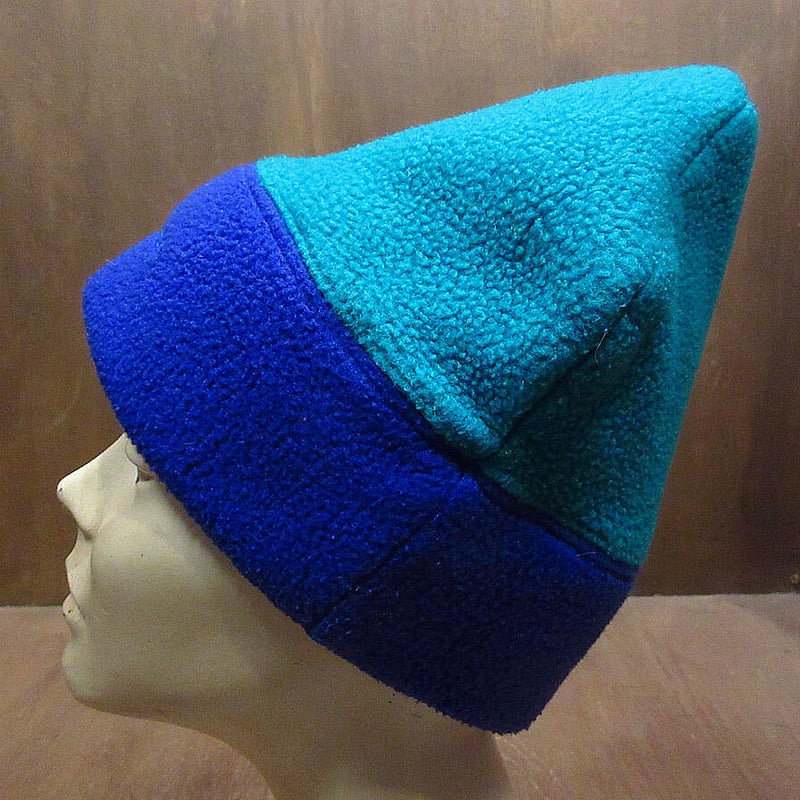 ビンテージ90's○PatagoniaキッズツートンフリースキャップL○211116i5