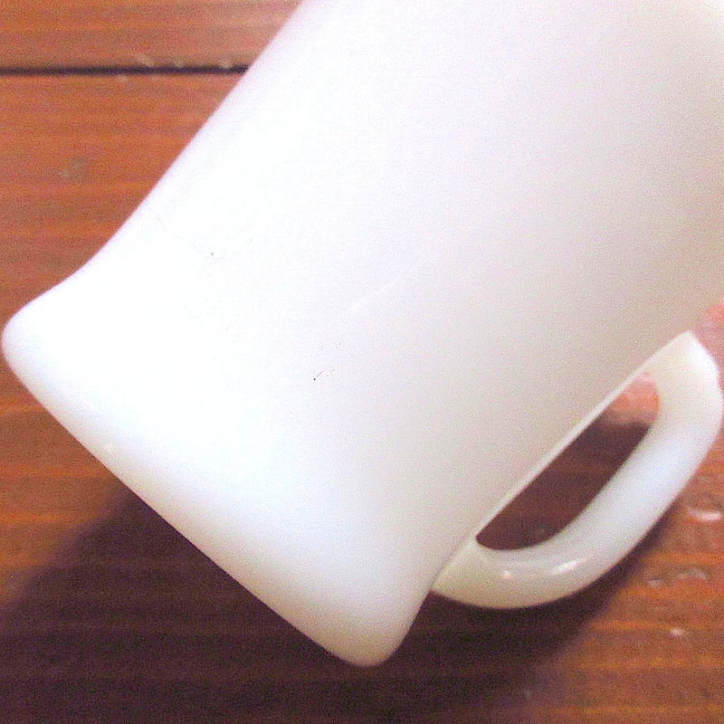 Fire King○Dハンドルマグ白○241101k7-frkファイヤーキングホワイト