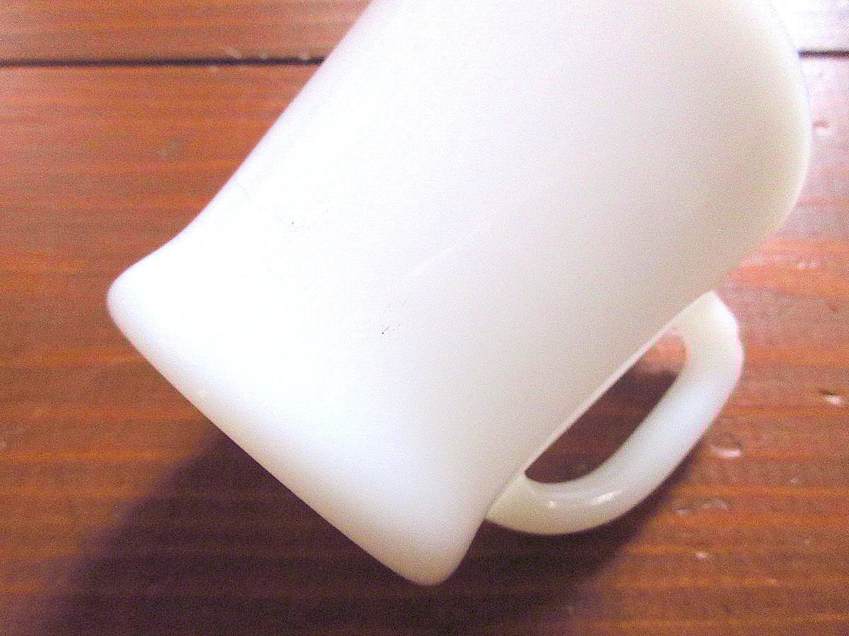 Fire King○Dハンドルマグ白○241101k7-frkファイヤーキングホワイト