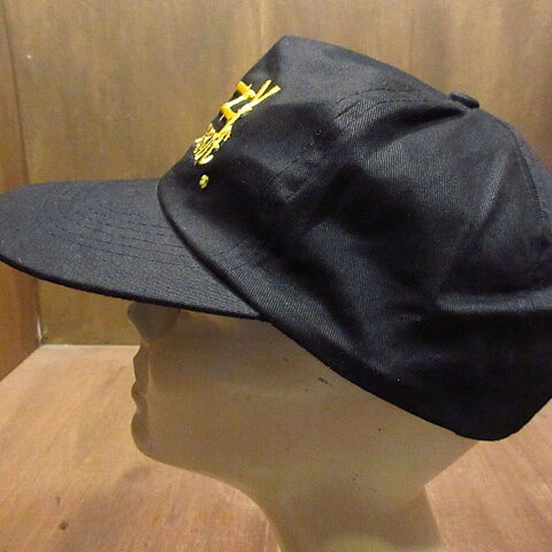 ぽ*ず様 90s   Jeans 黒キャップ 1点物◇BDG Jeansブラックデニム黒キャップ帽子US古着メンズ