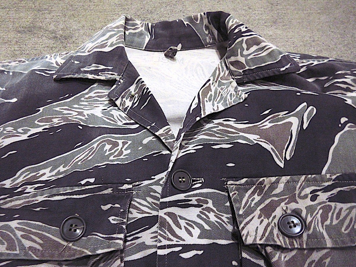 ビンテージ60's○タイガーストライプジャケットsize US M○260412m1-m